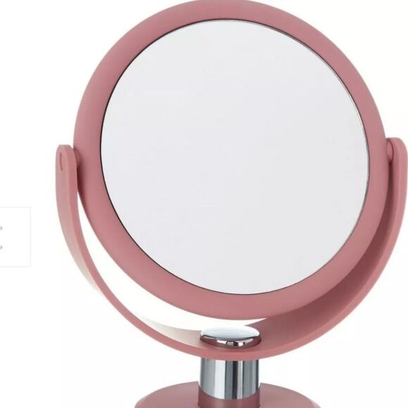 Danielle Creations Round 10X Magnification Vanity Tilt Mirror - Picture 2 of 7